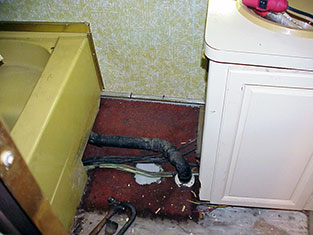 bath area